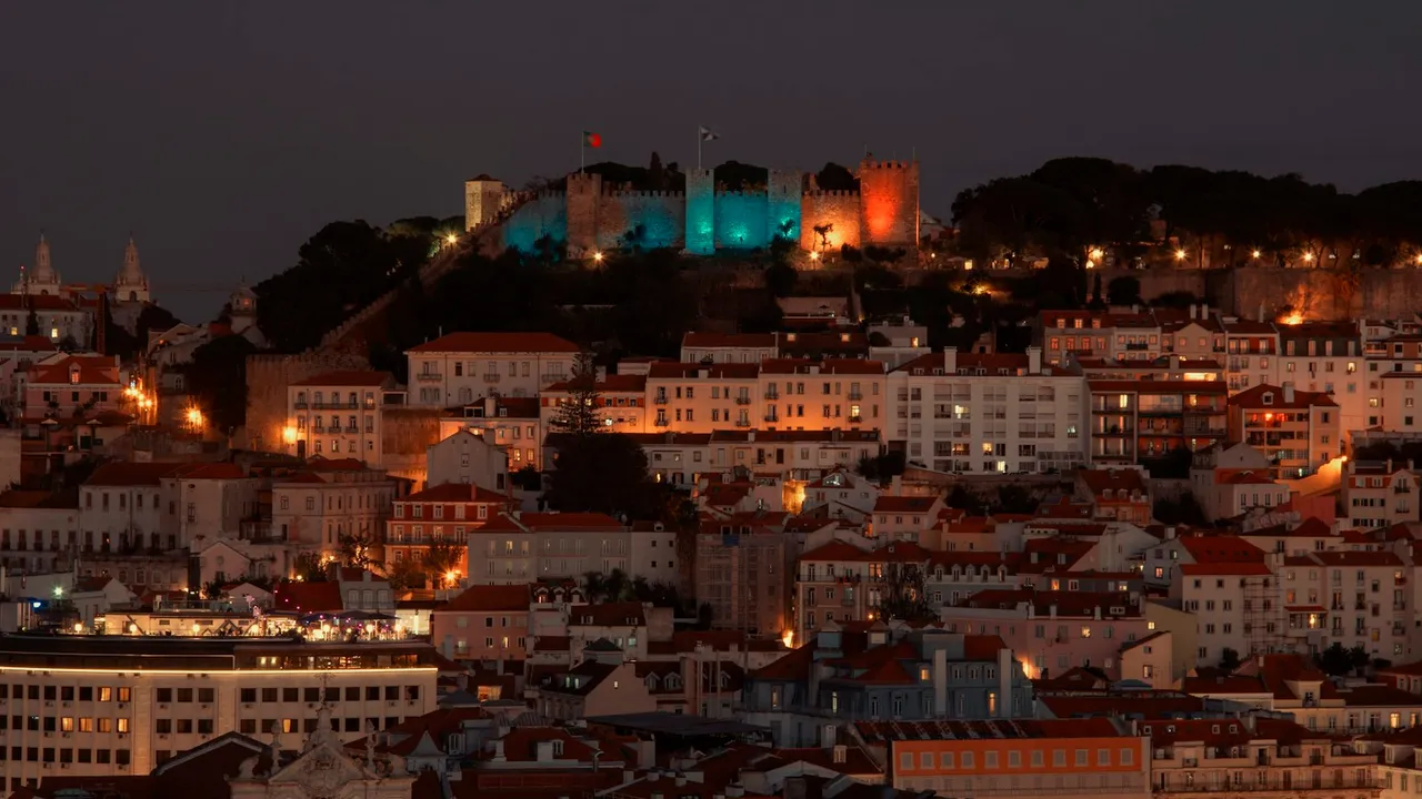 Lisbon at night